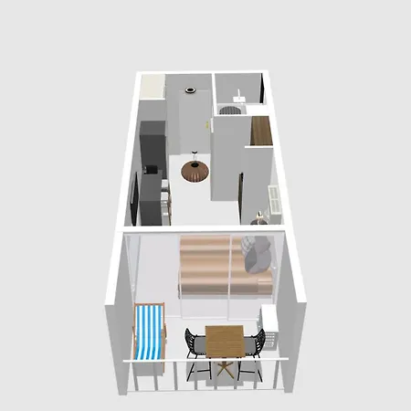 Village Naturiste Turquoise Apartament *